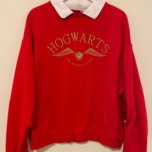 H&M HOGWARTS OVERSIZED SWEATSHIRT